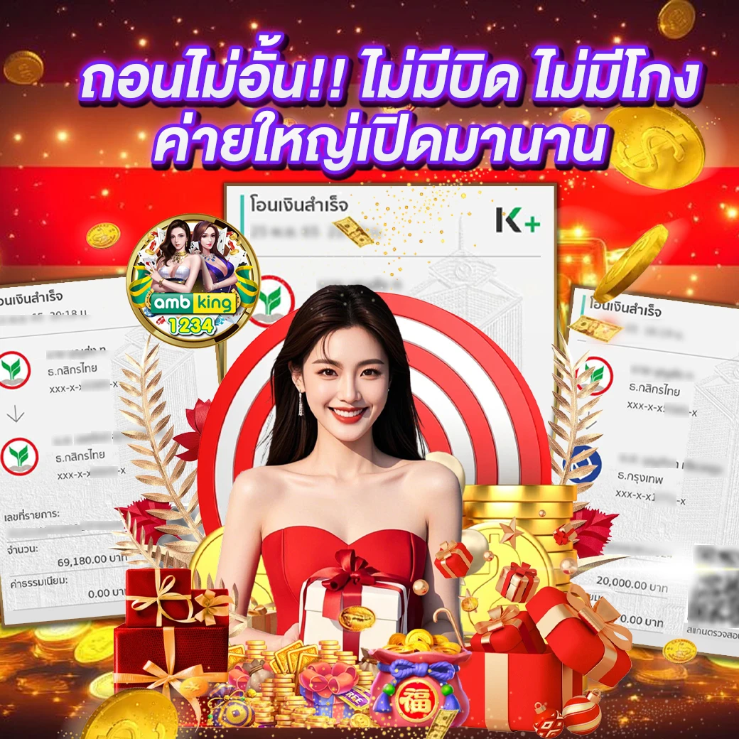 เว็บฝากถอนขั้นต่ํา1บาท - แบนเนอร์โปรโมชั่น
