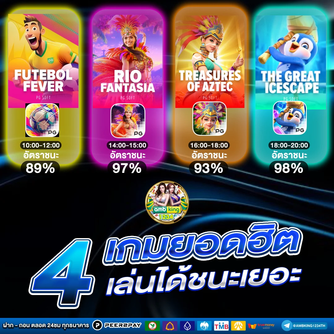 เปอร์เซ็นต์แตกสล็อต pg - แบนเนอร์โปรโมชั่น